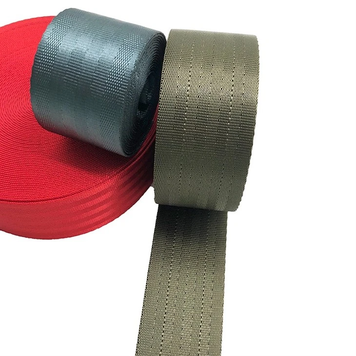 Custom seatbelt webbing